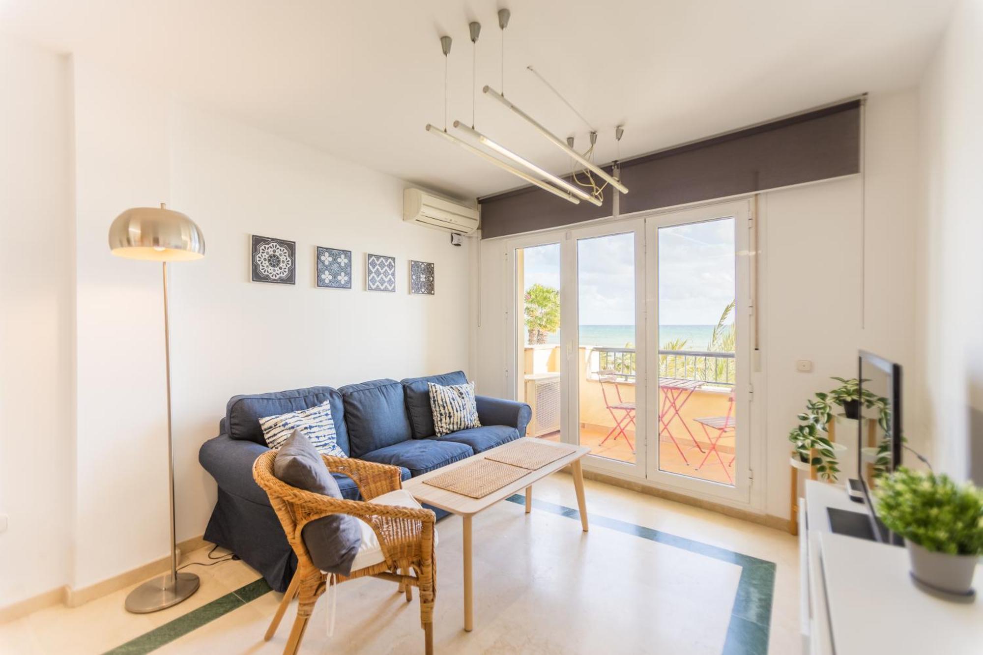 Bonito Apartamento En Primera Linea De Playa Estepona Eksteriør billede